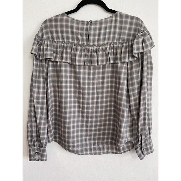 NWT Rebecca Taylor LA VIE Spring Ruffle Blouse - Picture 2 of 12